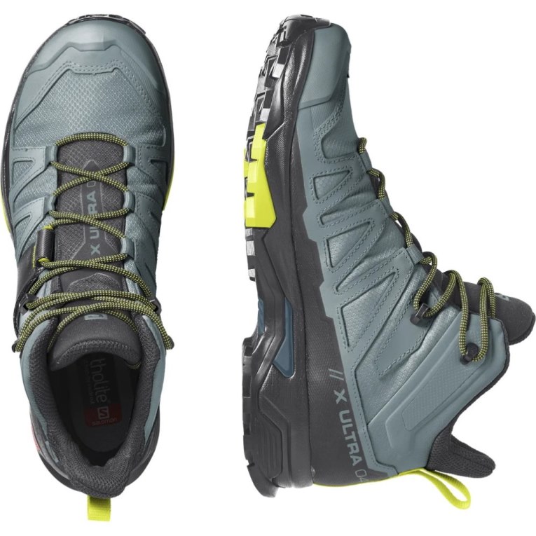 Botas Montaña Salomon X Ultra 4 Mid GTX Hombre Turquesa | MX CRWZ807